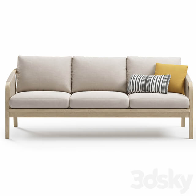 Outdoor Garden Woven Lounge 3 seater Sofa by Kettler