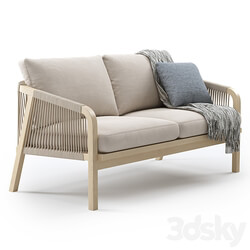 Outdoor Garden Woven Lounge 2 seater Sofa by Kettler 