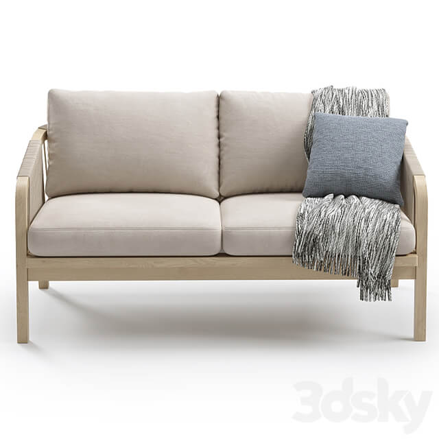 Outdoor Garden Woven Lounge 2 seater Sofa by Kettler
