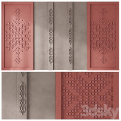 68 Mosaic headboard 