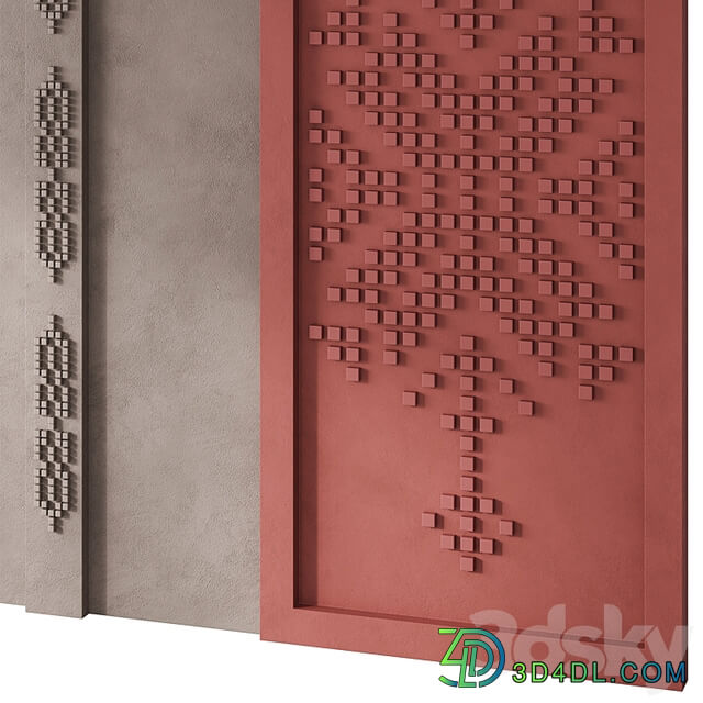 68 Mosaic headboard