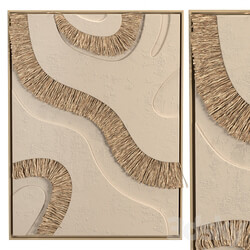 ELAN BYRD RAFFIA ART 4 