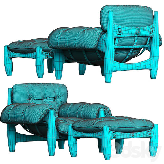 Mole Lounge Armchair