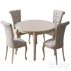 BUCZYNSKI round table. chair 2. Classic collection 