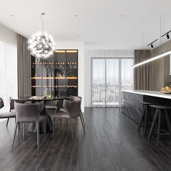  Penthouse Design Interior Model By Nguyen Duc Huy 