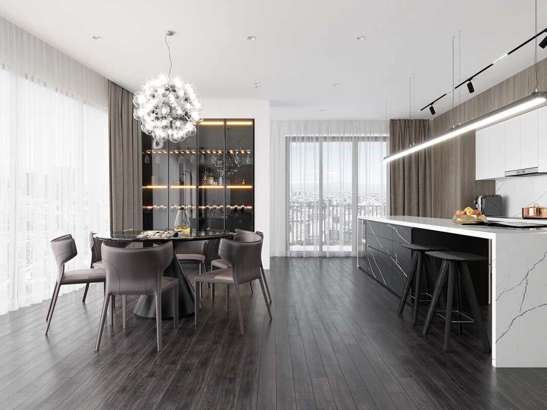  Penthouse Design Interior Model By Nguyen Duc Huy