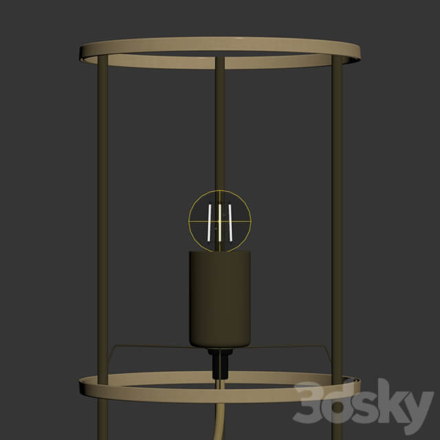 Zara Home Rattan Lamp