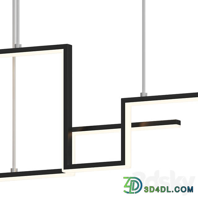 Nordic Geometry Linear Pendant
