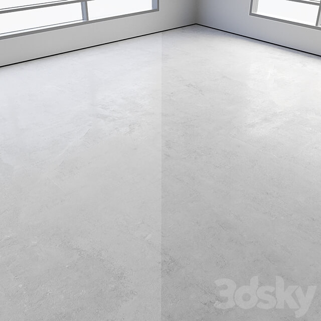 Self leveling concrete floor No. 10