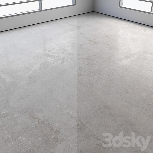 Self leveling concrete floor No. 10