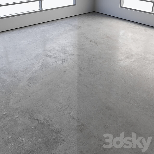 Self leveling concrete floor No. 10
