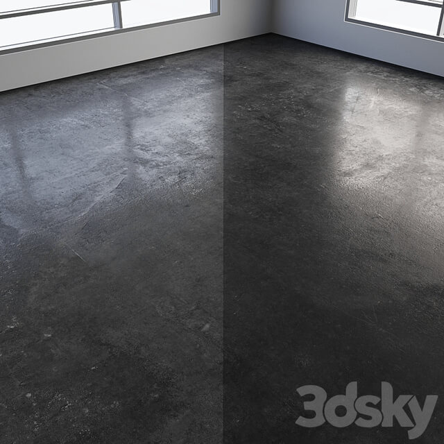 Self leveling concrete floor No. 10