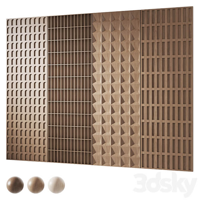 Decorative wood panels 4