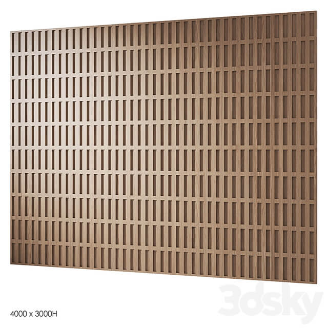 Decorative wood panels 4