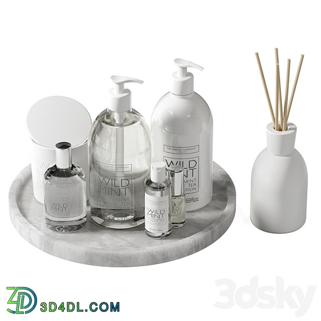 Decorative set 43 Bottles and candles