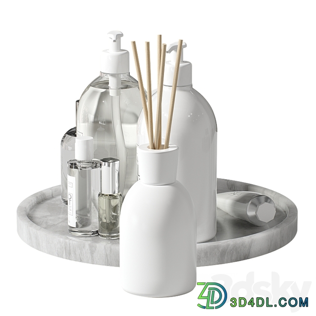 Decorative set 43 Bottles and candles
