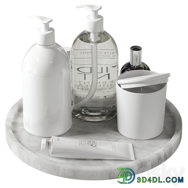 Decorative set 43 Bottles and candles