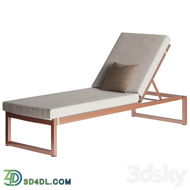 Landscape Single Lounger by Kettal