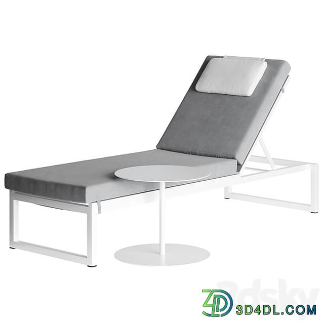Landscape Single Lounger by Kettal