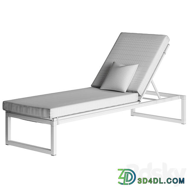 Landscape Single Lounger by Kettal