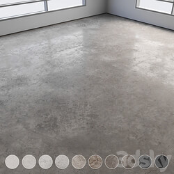 Self leveling concrete floor No. 21 