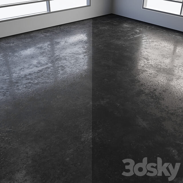 Self leveling concrete floor No. 21