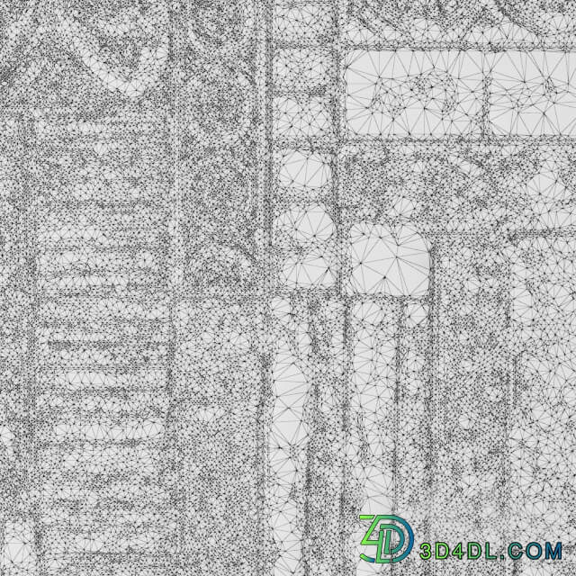 Board decor. Panel carving carved decor wall decor plank panel wooden decor boards wooden wall panel slats 3D Models