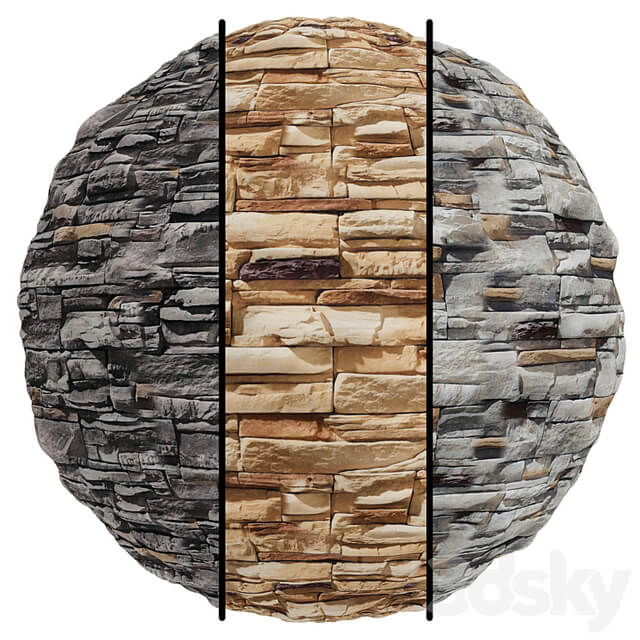 FB690 MOUNTAIN LEDGE DS 30 02 SERIES(SUZUKA®) | 3MAT | 4k | seamless | PBR