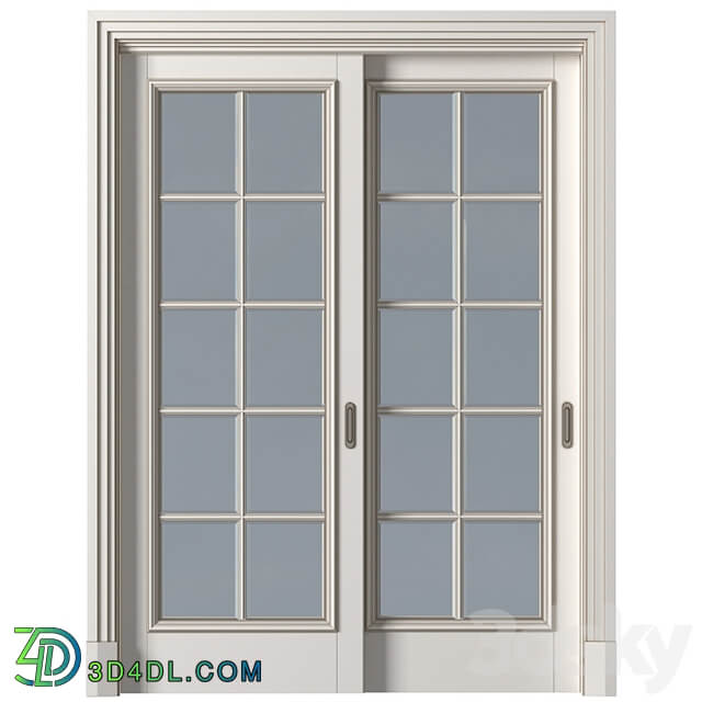 Sliding wardrobe doors in classic style. French Art Deco Sliding Folding Modern Doors Glass
