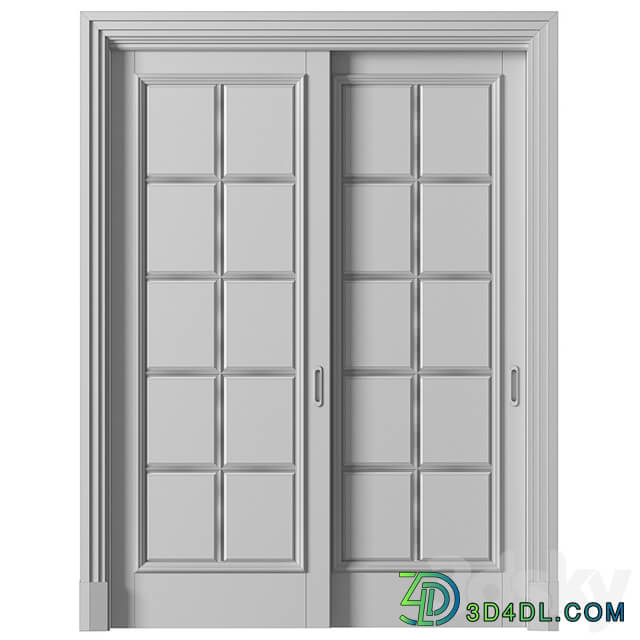 Sliding wardrobe doors in classic style. French Art Deco Sliding Folding Modern Doors Glass
