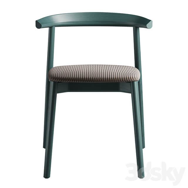 ANDO CHAIR UPHOLSTERED by De La Espada