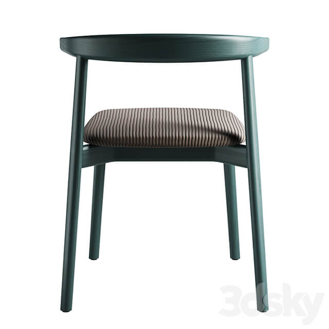 ANDO CHAIR UPHOLSTERED by De La Espada