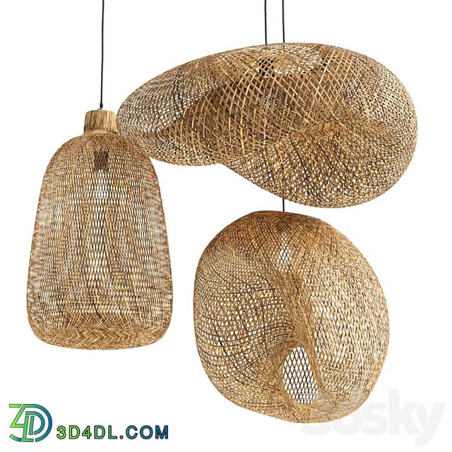 Rattan Pendant light