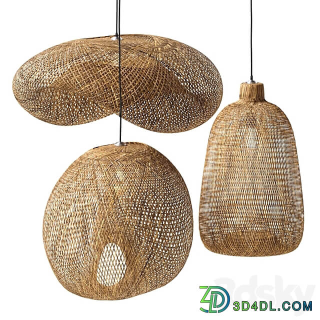 Rattan Pendant light
