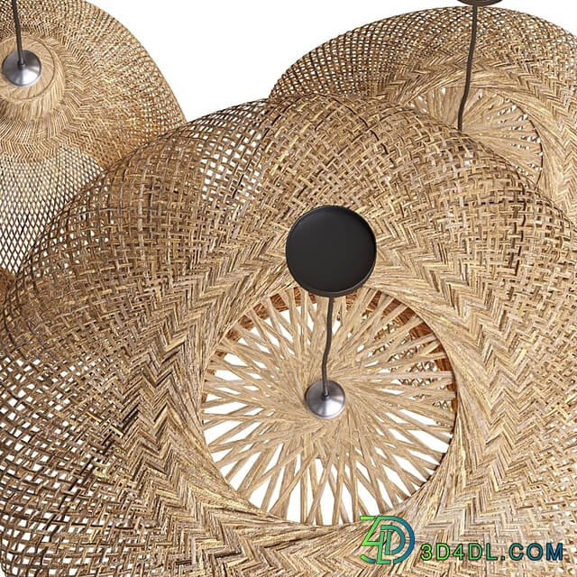 Rattan Pendant light