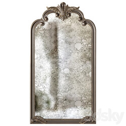 Fransk Antik Helkroppsspegel 108x185cm Guld Louis 