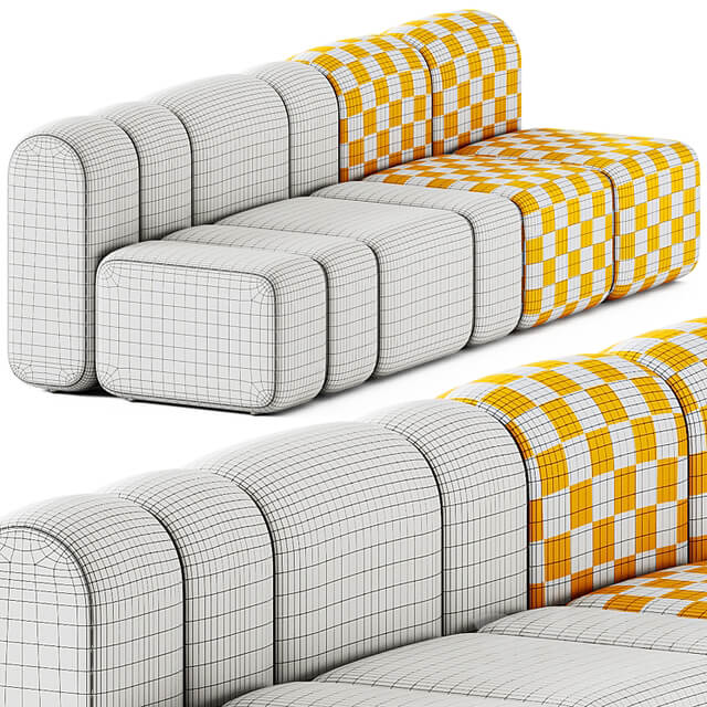 Bla Station Bob Modul Sofa and Armchair