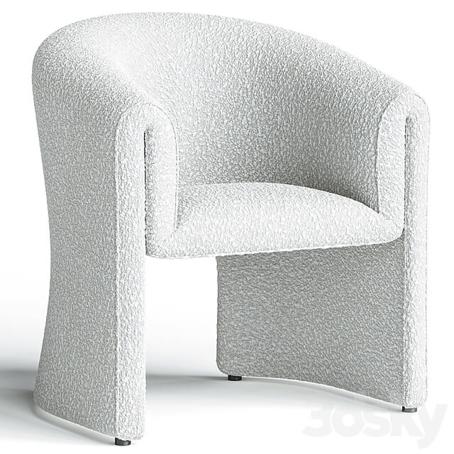 Dining chair Elmore, Portland Cream