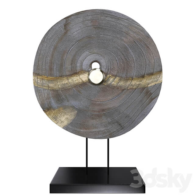 Sculpture Wooden Accent