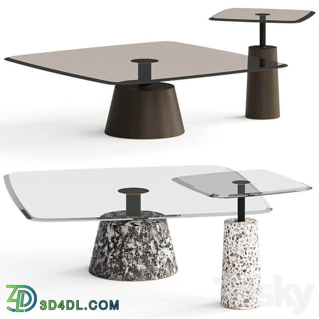 1stDibs Bronze Glass Fumed Eucalyptus Coffee Table