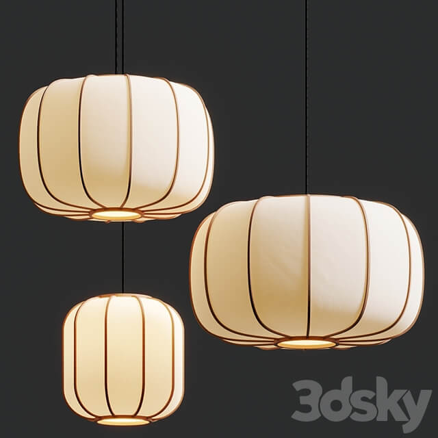 Time & Style Botan no Hana Pendant Lamps