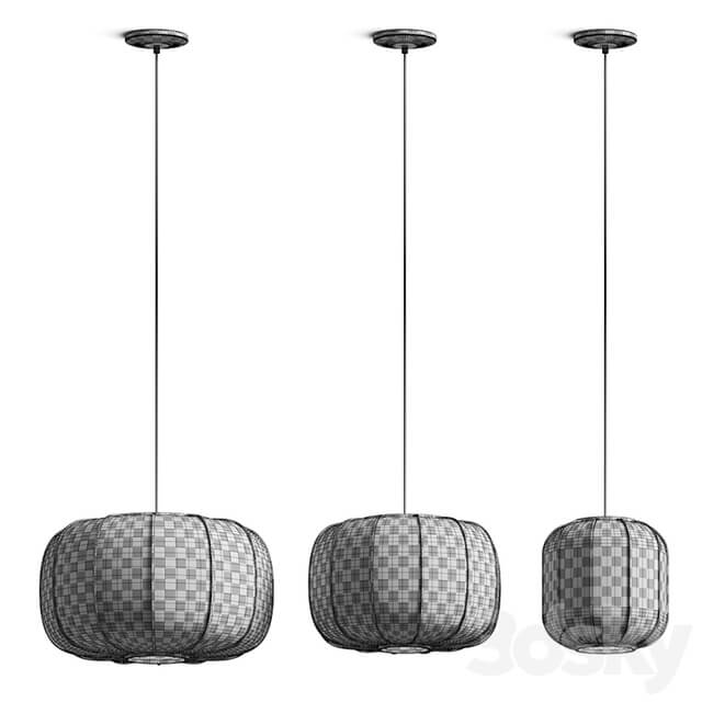 Time & Style Botan no Hana Pendant Lamps