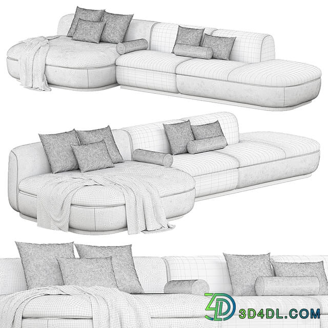 Baxter Piaf Sofa Set 2