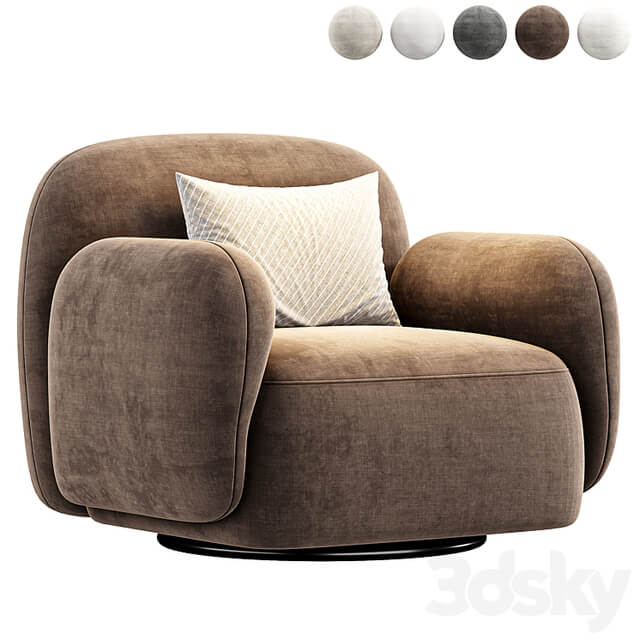 Giddings Swivel Chair Knoll Camel By Highfashionhome