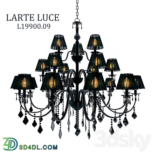 Chandeliers Pendant LARTE LUCE L19900.09 Pendant light 3D Models