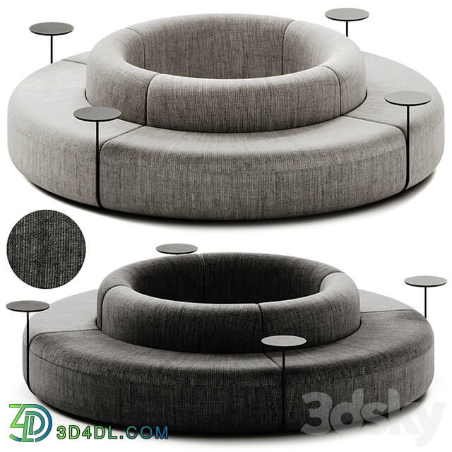 ARTIKO Sectional modular fabric sofa AT 20 by MDD