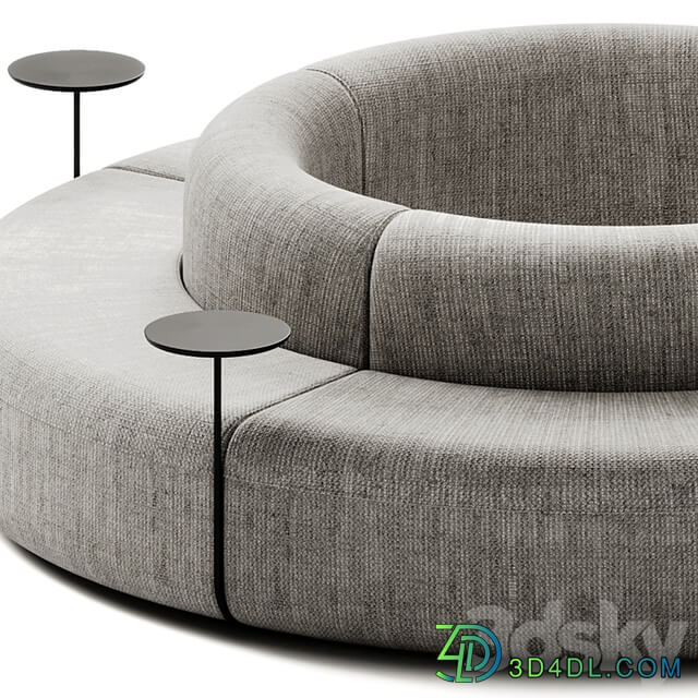 ARTIKO Sectional modular fabric sofa AT 20 by MDD