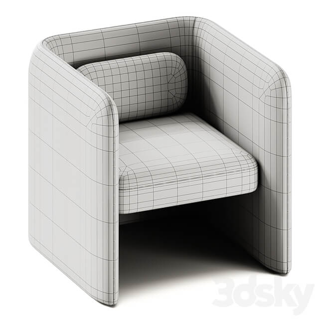 KUMO PB Armchair by IBEBI