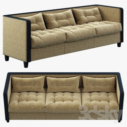 Restoration Hardware Shelter Arm Upholstered Sofa 