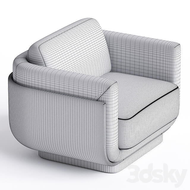 Ebisu Armchair by Charlotte Biltgen